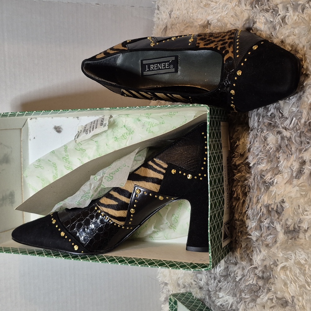 J. Renee Mutitextured 4in Heels